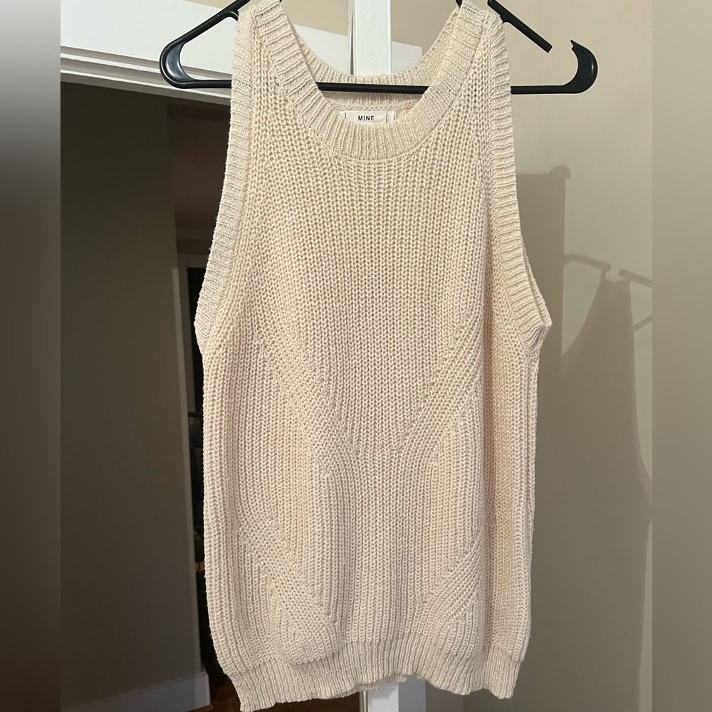 “Mine” sweater cream